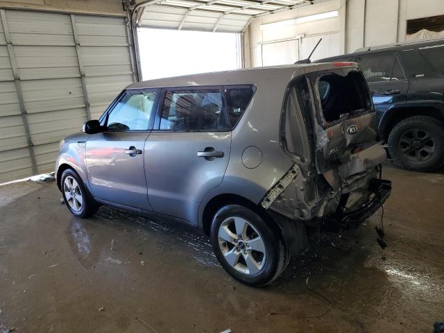 KNDJN2A21H7412500 - 2017 KIA SOUL GRAY photo 2