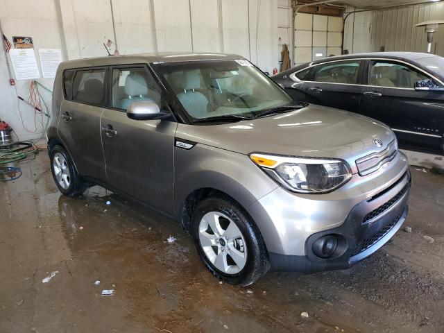 KNDJN2A21H7412500 - 2017 KIA SOUL GRAY photo 4