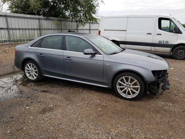 WAUAFAFL2GN013465 - 2016 AUDI A4 PREMIUM S-LINE GRAY photo 4