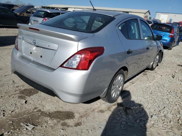 3N1CN7AP8HL893328 - 2017 NISSAN VERSA S SILVER photo 3