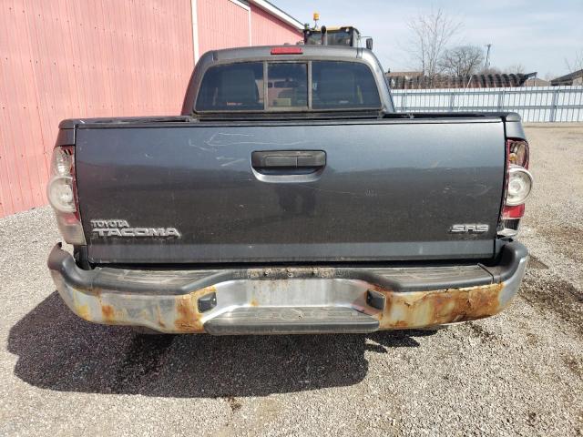 5TEUX42N59Z660528 - 2009 TOYOTA TACOMA ACCESS CAB ნაცრისფერი ფოტო 6