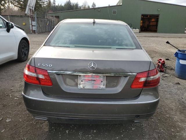 WDDHF7CB2AA088428 - 2010 MERCEDES-BENZ E 550 GRAY photo 6