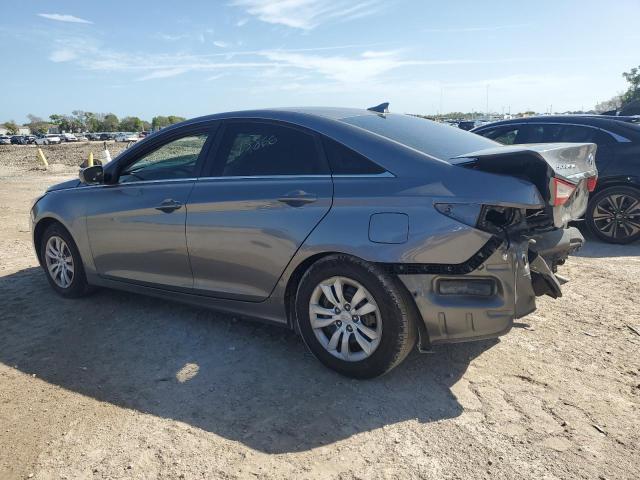 5NPEB4AC8DH606056 - 2013 HYUNDAI SONATA GLS GRAY photo 2