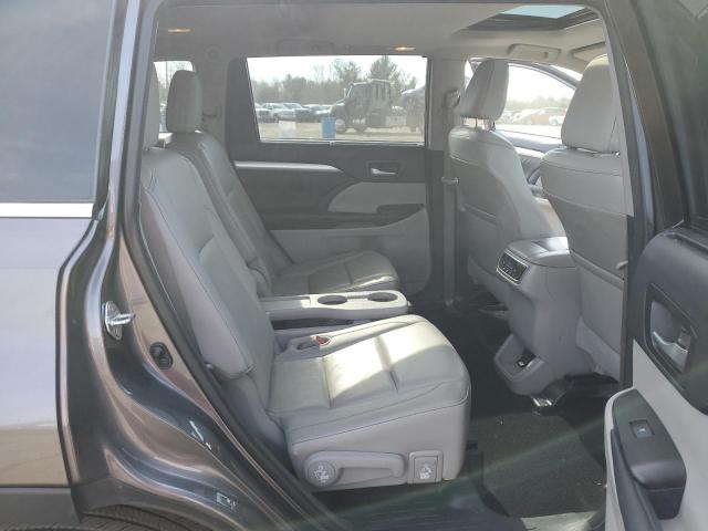 5TDJKRFH2FS133607 - 2015 TOYOTA HIGHLANDER XLE GRAY photo 11