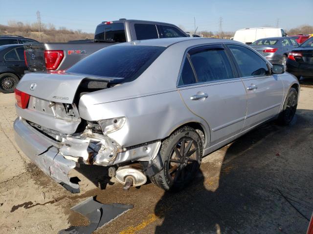 1HGCM66525A032801 - 2005 HONDA ACCORD EX SILVER photo 3