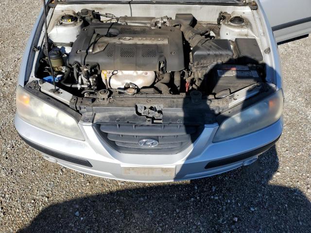 KMHDN56D16U186977 - 2006 HYUNDAI ELANTRA GLS SILVER photo 11