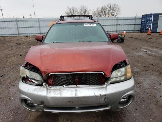 4S4BT61C637105726 - 2003 SUBARU BAJA RED photo 5