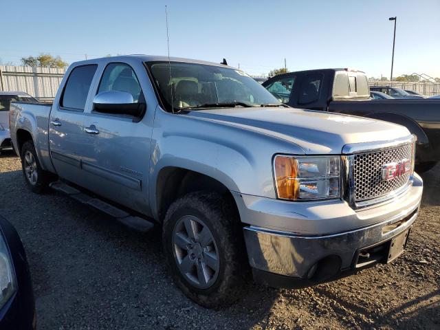 3GTP2WE30BG123424 - 2011 GMC SIERRA K1500 SLT SILVER photo 4