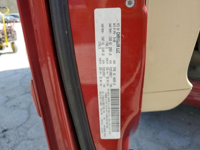 2V8HW34129R517538 - 2009 VOLKSWAGEN ROUTAN SE RED photo 13