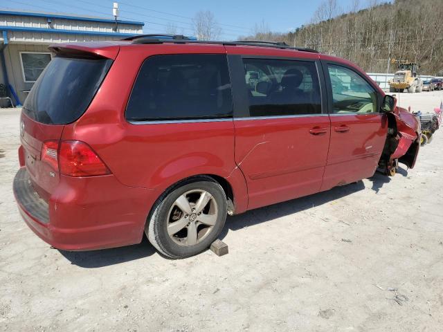 2V8HW34129R517538 - 2009 VOLKSWAGEN ROUTAN SE RED photo 3