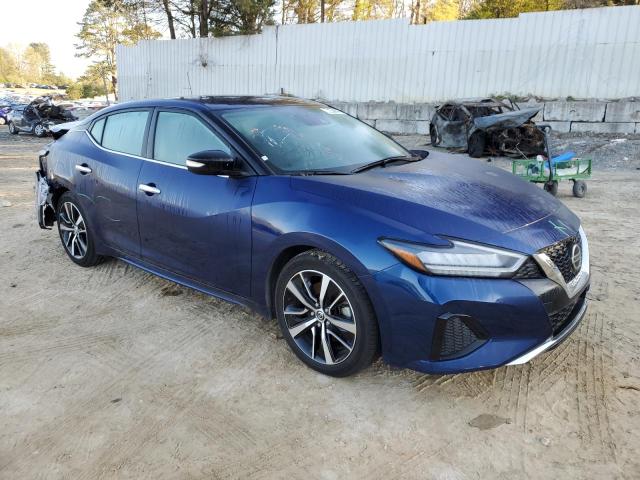 1N4AA6CV5NC505877 - 2022 NISSAN MAXIMA SV BLUE photo 4