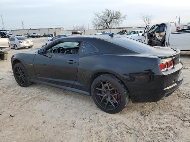 2G1FJ1EJ7D9202160 - 2013 CHEVROLET CAMARO SS BLACK photo 2