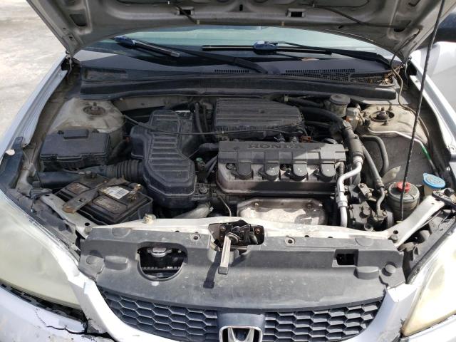 1HGEM21195L071055 - 2005 HONDA CIVIC DX VP Gümüş foto 11