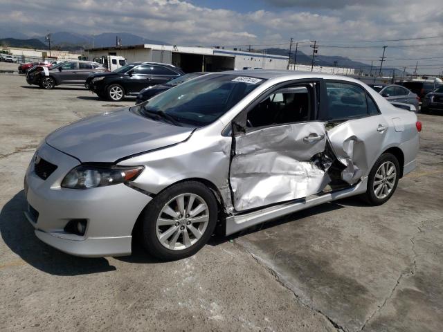 2T1BU4EE8AC416782 - 2010 TOYOTA COROLLA BASE SILVER photo 1