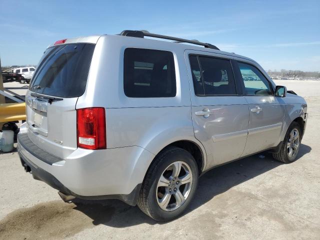 5FNYF4H55DB063126 - 2013 HONDA PILOT EXL SILVER photo 3