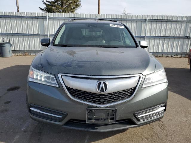 5FRYD4H42EB023888 - 2014 ACURA MDX TECHNOLOGY GRAY photo 5