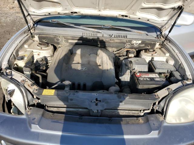 KM8SC73D33U537221 - 2003 HYUNDAI SANTA FE GLS SILVER photo 11