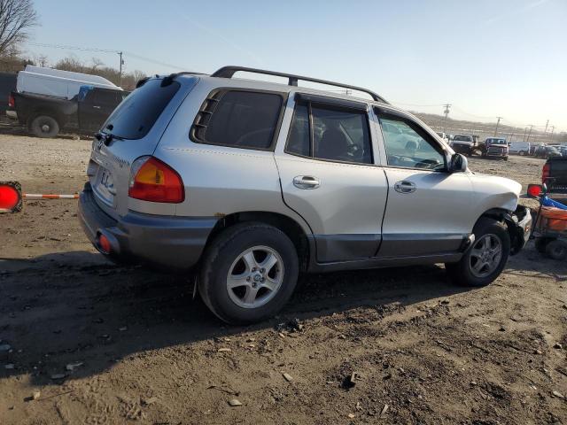 KM8SC73D33U537221 - 2003 HYUNDAI SANTA FE GLS SILVER photo 3