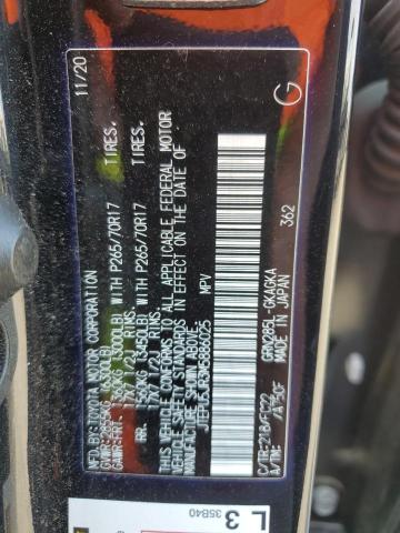 JTEPU5JR3M5886025 - 2021 TOYOTA 4RUNNER SR5/SR5 PREMIUM 黑色 照片 14