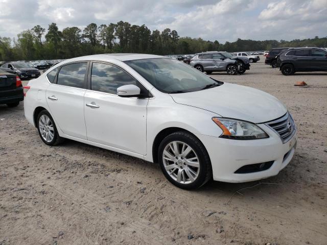 3N1AB7AP7DL644304 - 2013 NISSAN SENTRA S WHITE photo 4