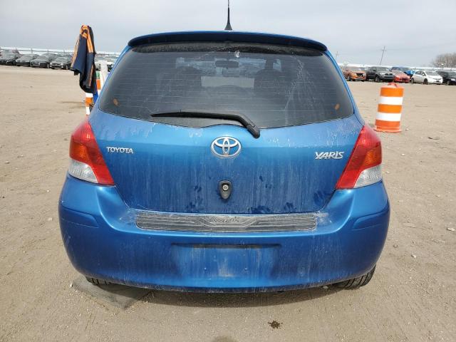 JTDKT903595243589 - 2009 TOYOTA YARIS BLUE photo 6