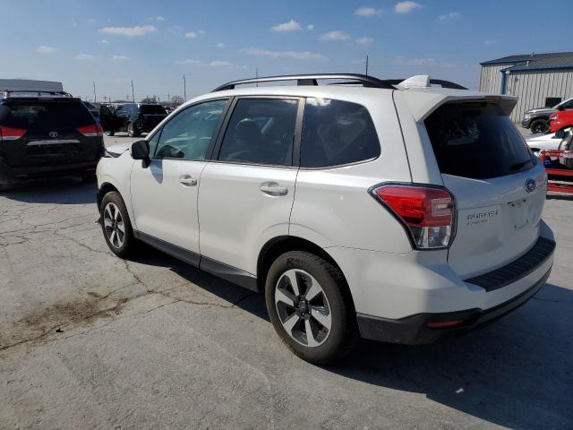 JF2SJAEC0JH533047 - 2018 SUBARU FORESTER 2.5I PREMIUM WHITE photo 2