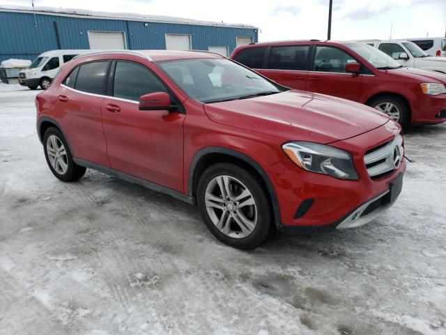 WDCTG4GB3FJ073397 - 2015 MERCEDES-BENZ GLA 250 4MATIC RED photo 4