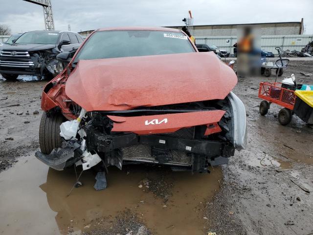 3KPF54AD5NE485772 - 2022 KIA FORTE GT LINE ORANGE photo 5