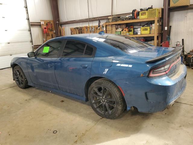 2C3CDXMGXNH184338 - 2022 DODGE CHARGER GT BLUE photo 2