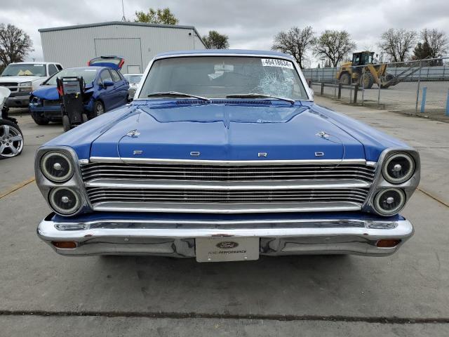 6K31T220438 - 1966 FORD FAIRLANE BLUE photo 5