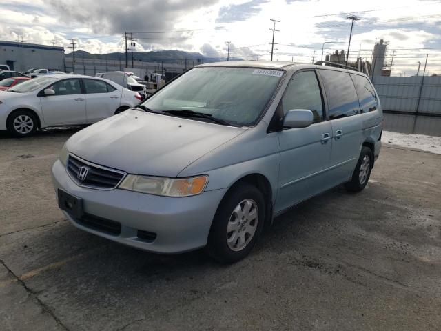 2HKRL18693H501702 - 2003 HONDA ODYSSEY EX BLUE photo 1