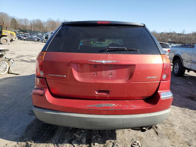 2C8GF68414R563317 - 2004 CHRYSLER PACIFICA RED photo 6