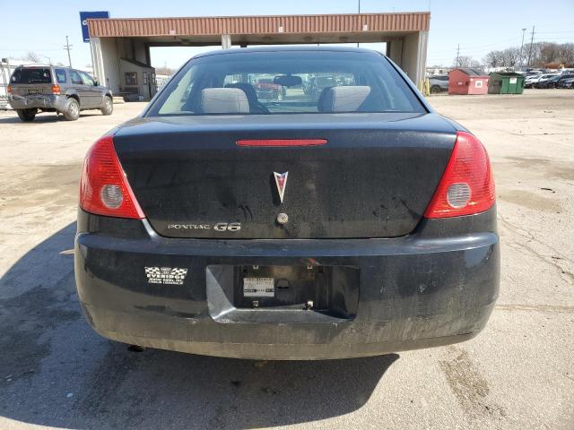 1G2ZF57B684114085 - 2008 PONTIAC G6 VALUE LEADER BLACK photo 6