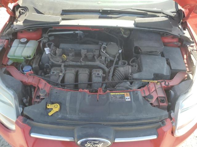 1FADP3F24DL314817 - 2013 FORD FOCUS SE RED photo 11