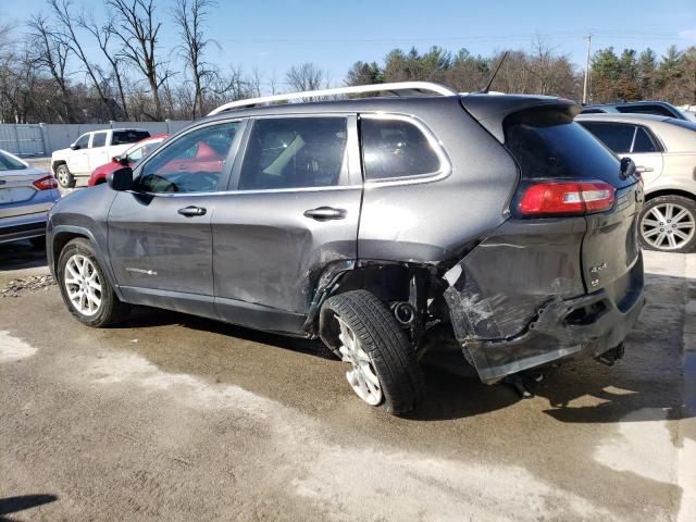 1C4PJMCS9GW277222 - 2016 JEEP CHEROKEE LATITUDE GRAY photo 2