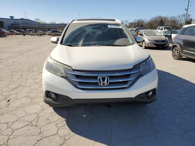 5J6RM3H72CL040821 - 2012 HONDA CR-V EXL WHITE photo 5