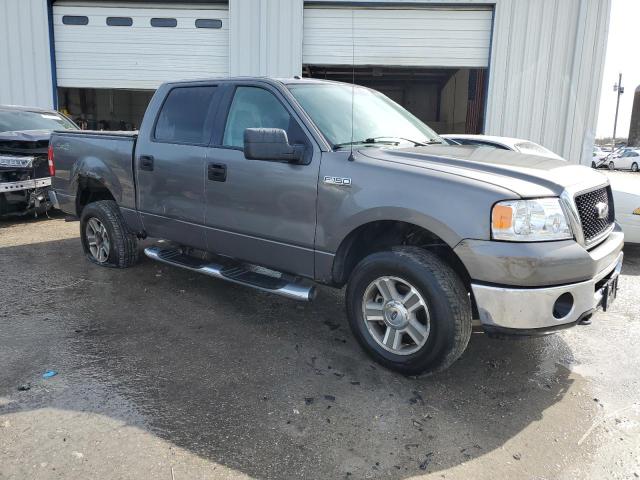 1FTPW14V37FA92396 - 2007 FORD F150 SUPERCREW GRAY photo 4