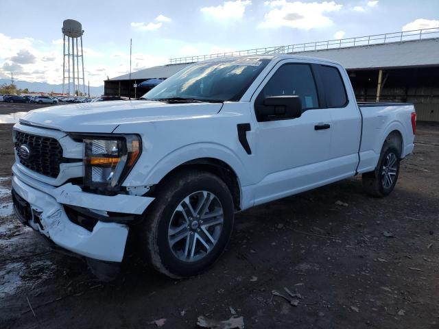 1FTEX1CP3PKD48678 - 2023 FORD F150 SUPER CAB WHITE photo 1