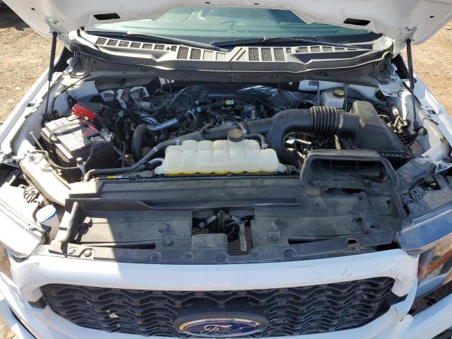 1FTEX1CP3PKD48678 - 2023 FORD F150 SUPER CAB WHITE photo 11