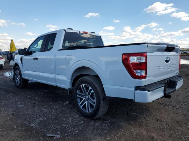 1FTEX1CP3PKD48678 - 2023 FORD F150 SUPER CAB WHITE photo 2