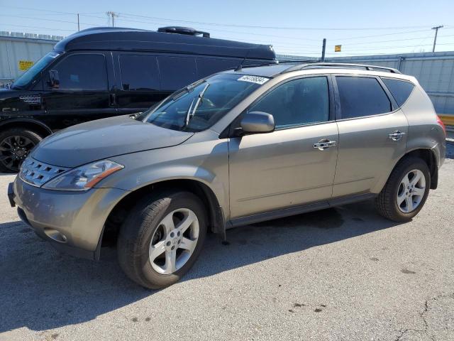 JN8AZ08TX4W218334 - 2004 NISSAN MURANO SL BEIGE photo 1