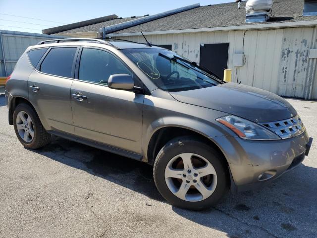 JN8AZ08TX4W218334 - 2004 NISSAN MURANO SL BEIGE photo 4