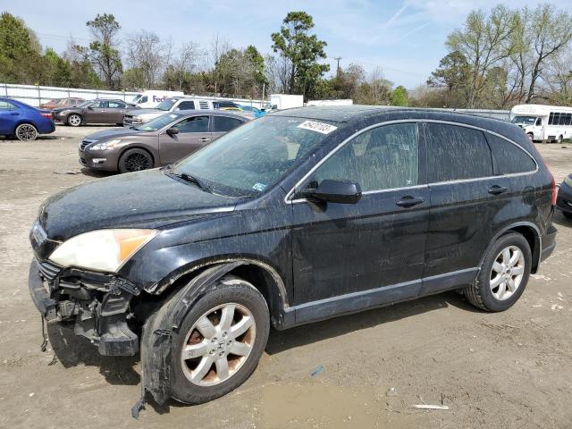 JHLRE38747C043893 - 2007 HONDA CR-V EXL BLACK photo 1