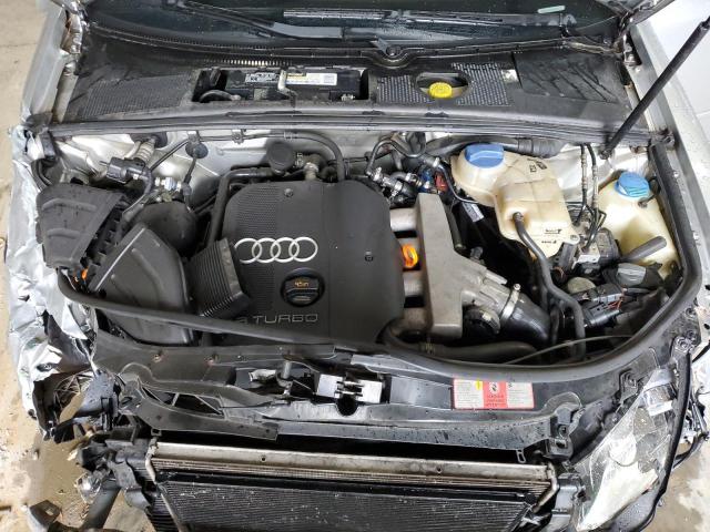 WAULC68E85A122143 - 2005 AUDI A4 1.8T QUATTRO SILVER photo 11