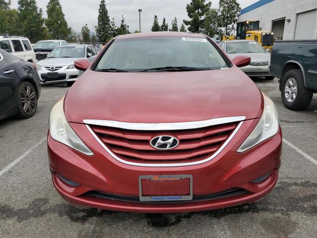 5NPEB4AC0DH642968 - 2013 HYUNDAI SONATA GLS BURGUNDY photo 5