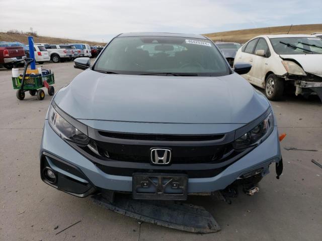 SHHFK7H67MU229433 - 2021 HONDA CIVIC EX BLUE photo 5