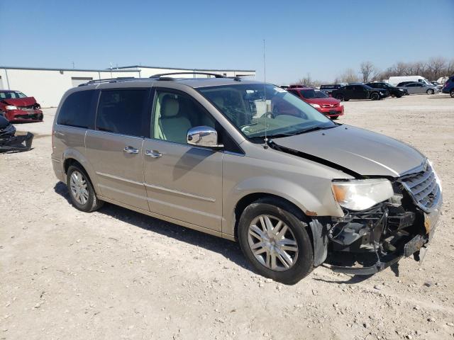 2A8HR64X88R713421 - 2008 CHRYSLER TOWN & COU LIMITED BEIGE photo 4