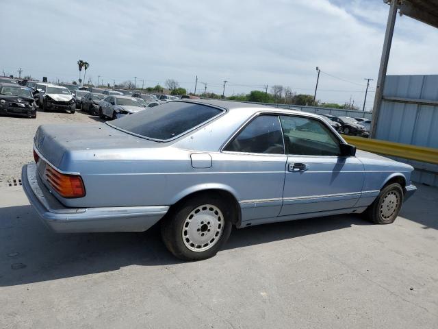 WDBCA45E6MA567897 - 1991 MERCEDES-BENZ 560 SEC BLUE photo 3