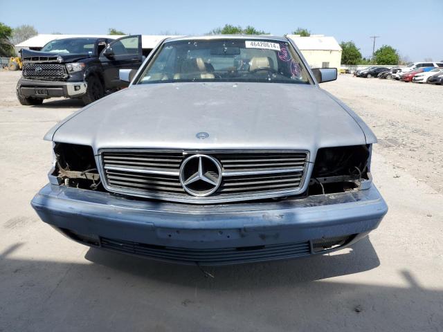 WDBCA45E6MA567897 - 1991 MERCEDES-BENZ 560 SEC BLUE photo 5