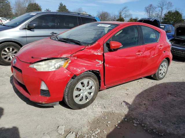 JTDKDTB34C1508122 - 2012 TOYOTA PRIUS C RED photo 1